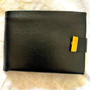 Baronet Wallet genuine cowhide wallet money holder zipper snap coin VINTAGE NEW